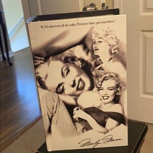 Marilyn Monroe storage box/decor